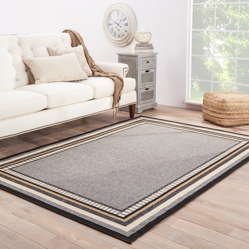 Threadbind Somers HandHooked Gray/Taupe Indoor/Outdoor Area Rug